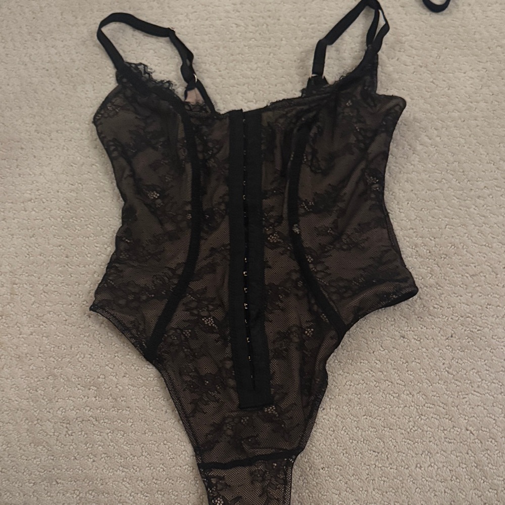 Black Lace Bodysuit